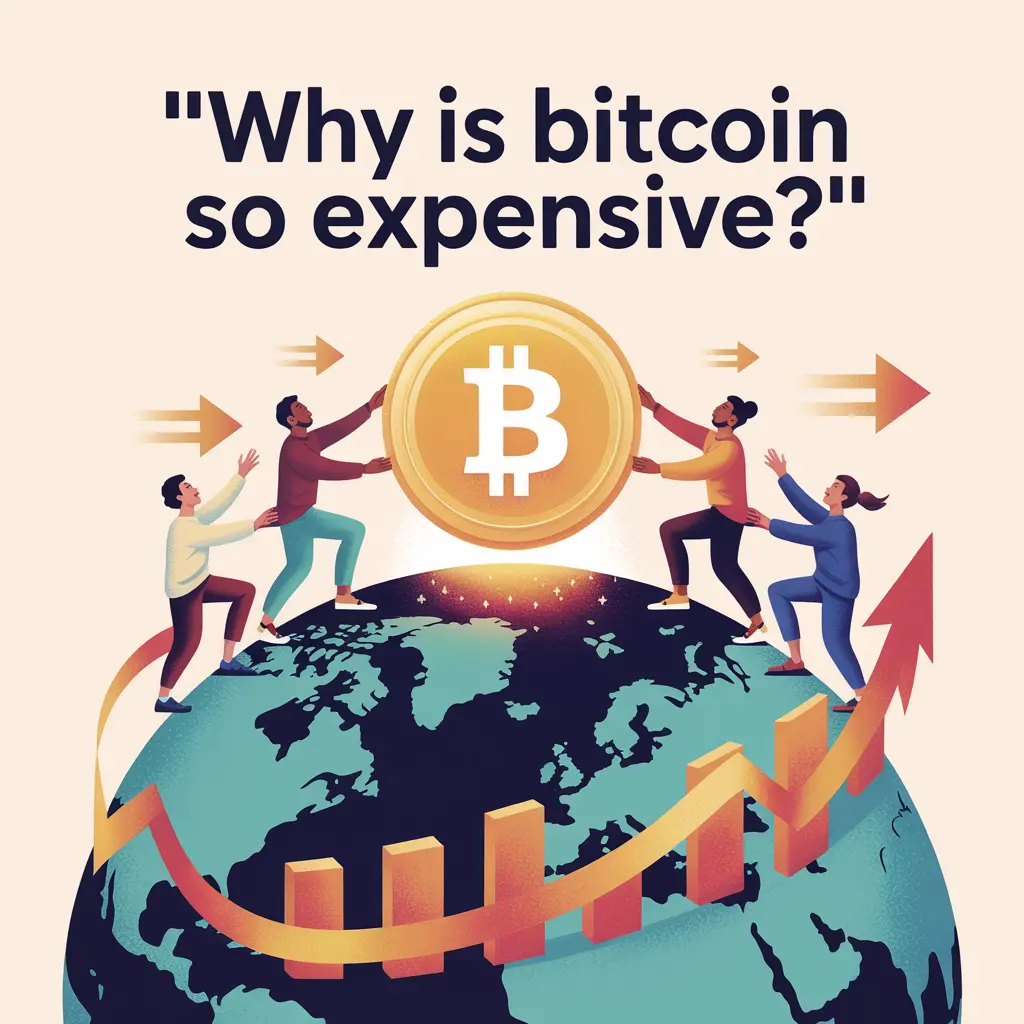 Why Is Bitcoin So Expensive? A Beginner-Friendly Breakdown
